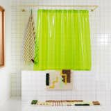 Quiet Town Sun Shower Curtain